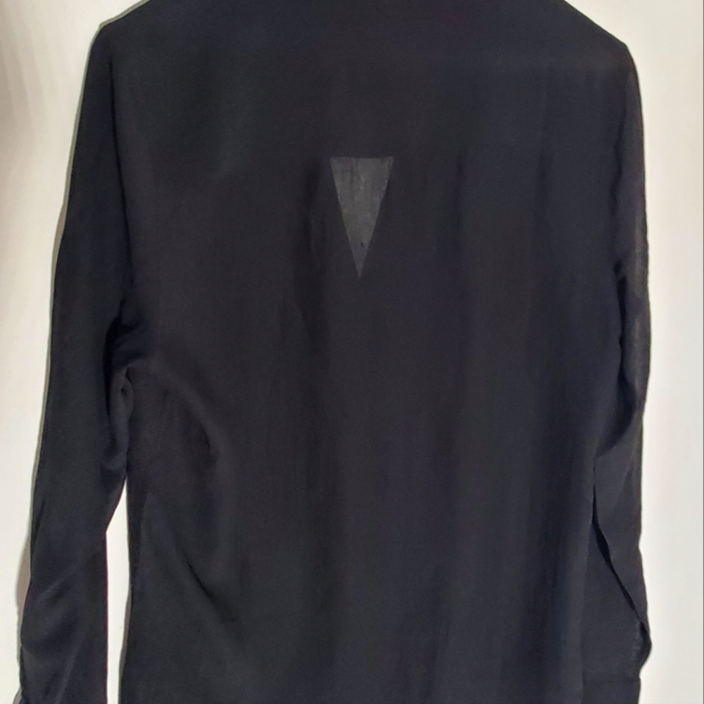 Asos black dress shirt